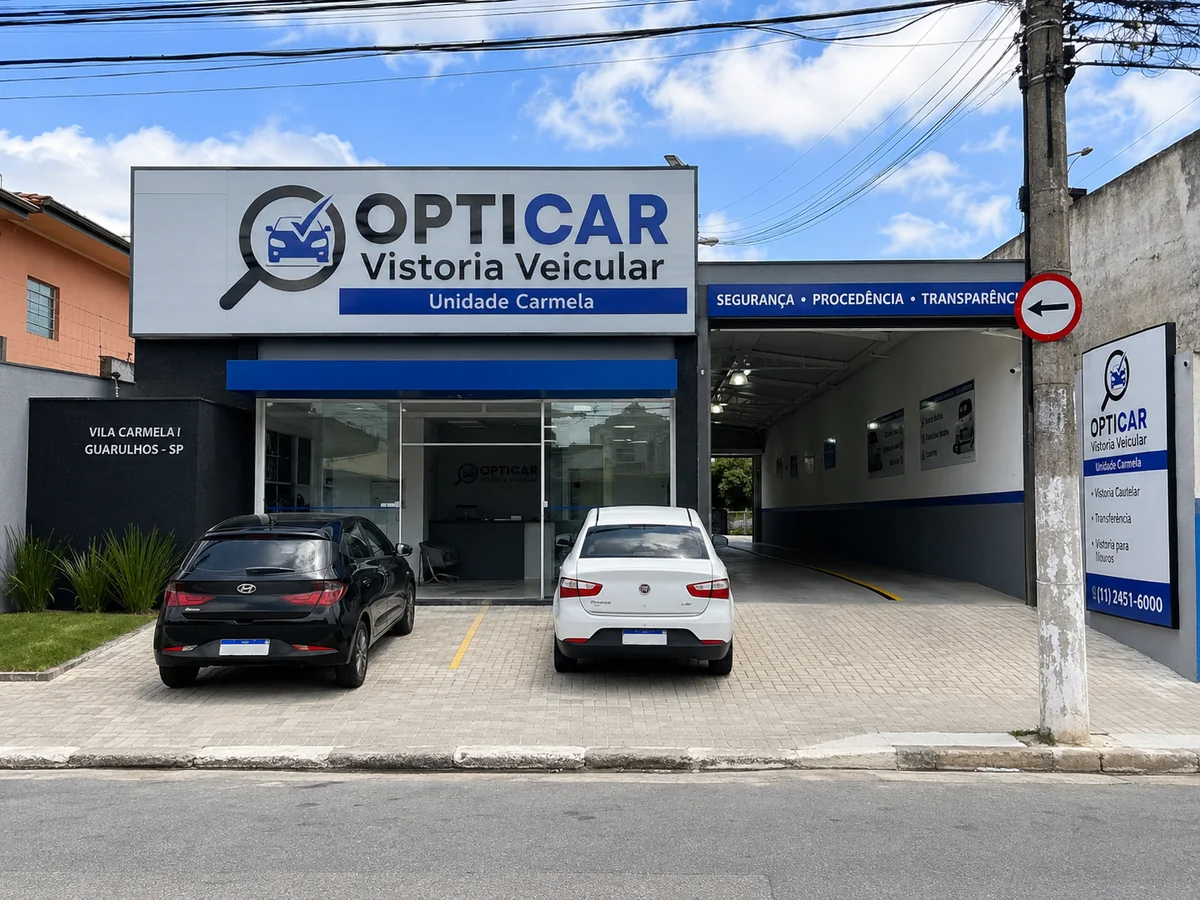 Opticar Vistoria Veicular Unidade Carmela em Guarulhos